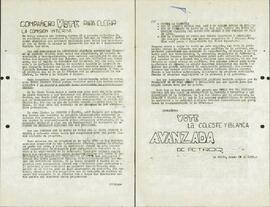 Compañero vote para elegir la Comisión Interna