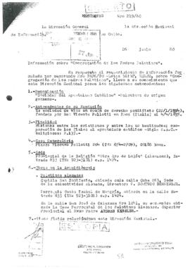 
Memorando 219-80. Información Palotinos
