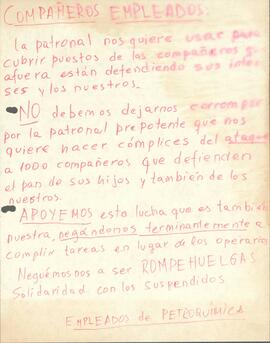 Compañeros empleados