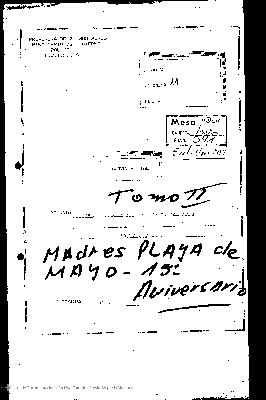 541 - Madres Plaza de Mayo, 15 aniversario