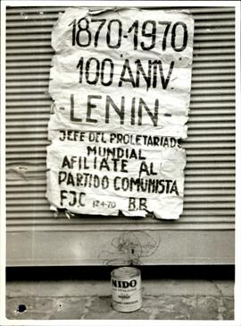 85 - Banderas, carteles comunistas y cubanas izadas en jurisdicción de la Pcia. de Bs. As.