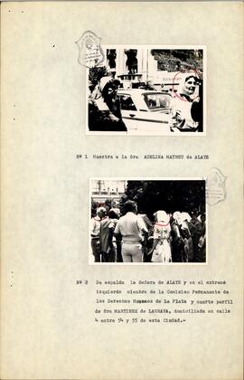 046 - Incidentes protagonizados por las Madres de Plaza de Mayo en Casa de Gobierno